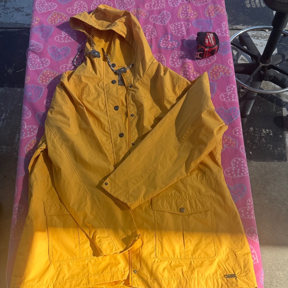 Natural Reflections Yellow Hooded Jacket